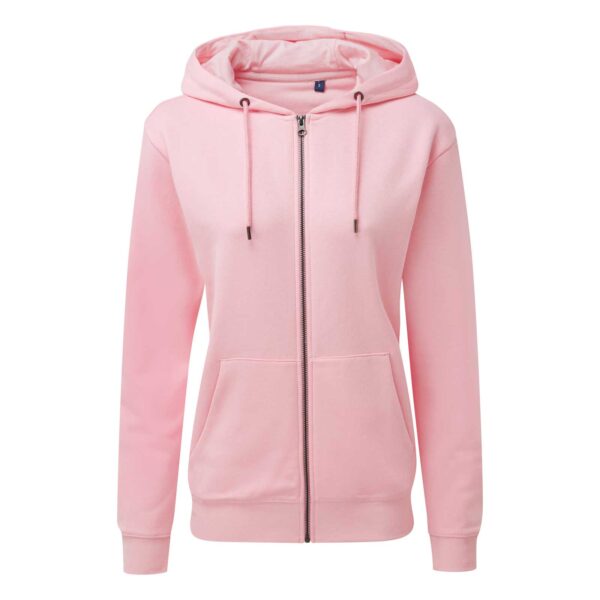 Asquith & Fox Womens Zip Through Organic Hoodie