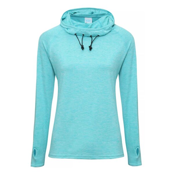 Just Cool Girlie Cool Cowl Neck Top