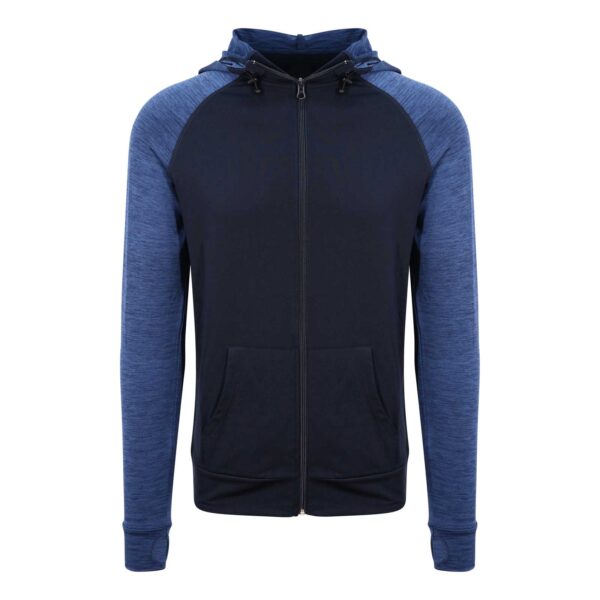 Just Cool Mens Cool Contrast Zoodie