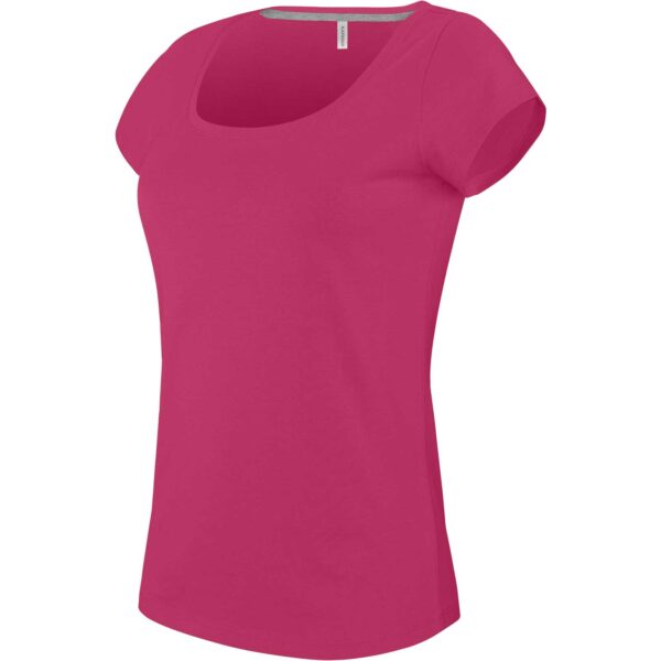Kariban Ladies Boat Neck Short Sleeved T-shirt