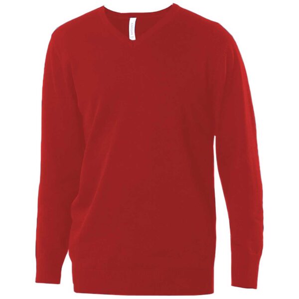 Kariban Mens V-Neck Jumper
