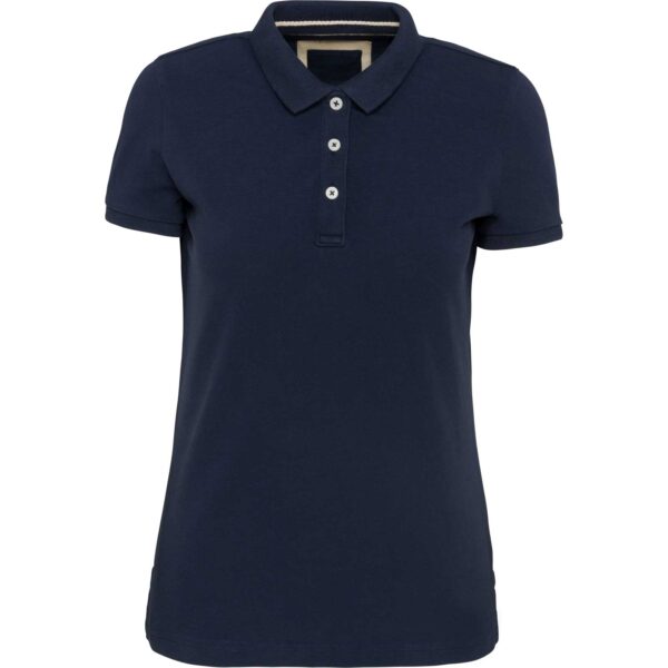 Kariban Vintage Ladies Vintage Short Sleeve Polo Shirt