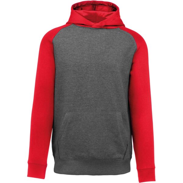 Proact Kids Bicolor Hooded Sweatshirt