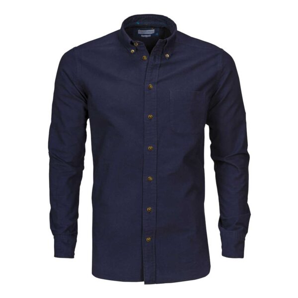 J. Harvest & Frost Indigo Bow 31 Long Sleeve Slim Fit