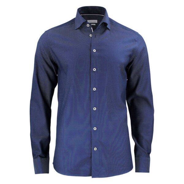 J. Harvest & Frost Purple Bow 49 Long Sleeve Slim Fit