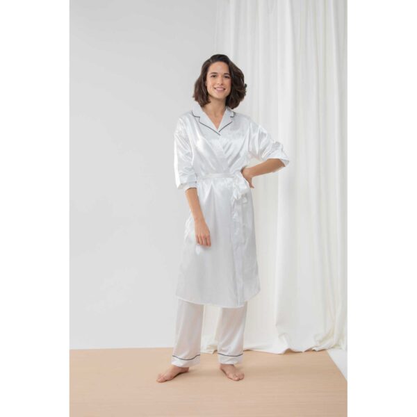 Towel City Ladies Satin Robe