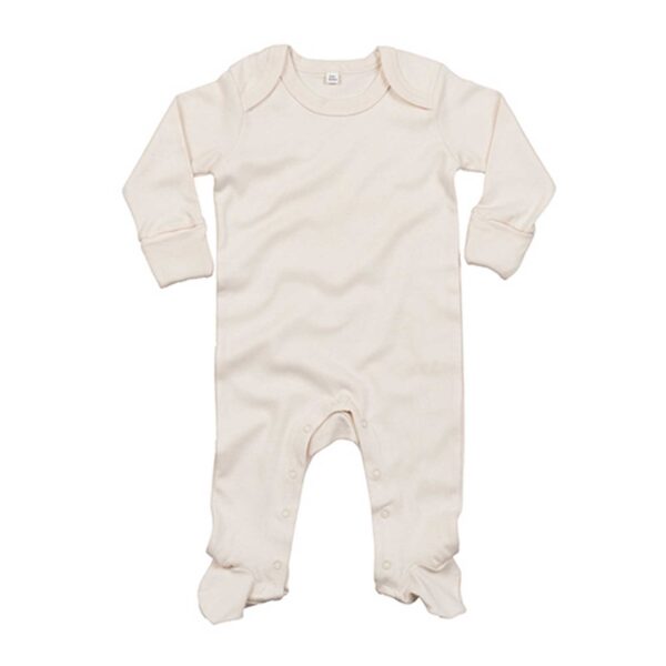 Babybugz Baby Organic Sleepsuit with Scratch Mitts