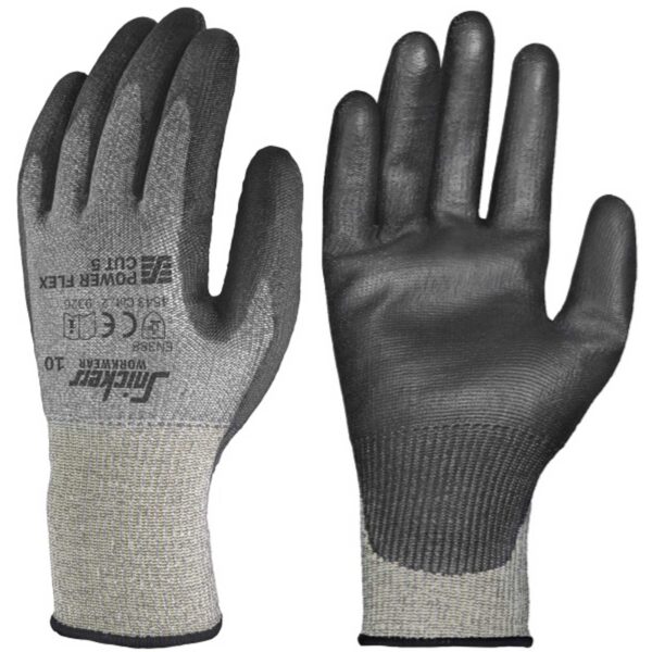Snickers Power Flex Cut 5 Gloves (Per Paar Box van 10)