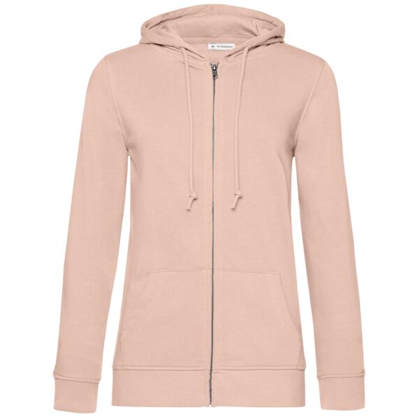 B&C Organic Zipped Hood Jacket / Women