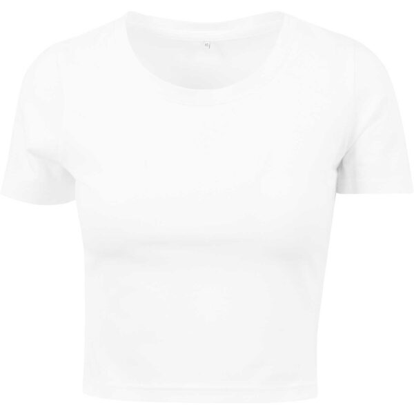 Build Your Brand Ladies Cropped Tee