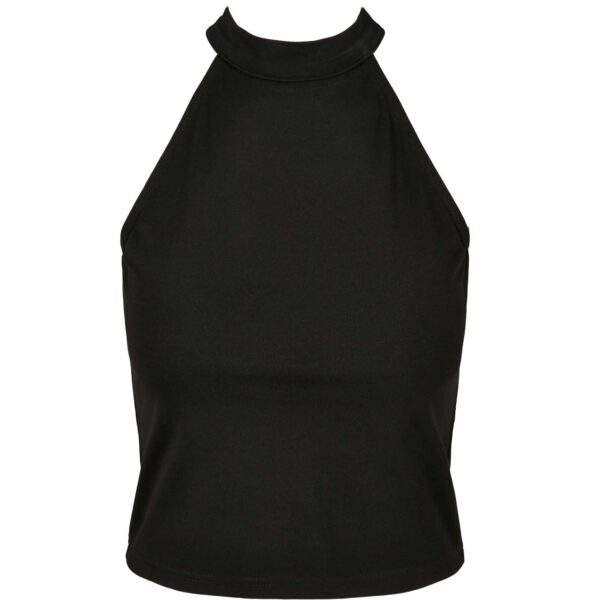 Build Your Brand Ladies Turtleneck Short Top