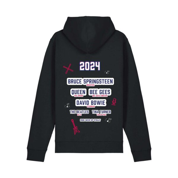 Iconic Festival Hoodie Front and Back