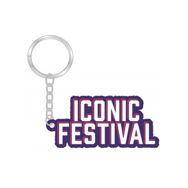Iconic Festival Sleutelhanger
