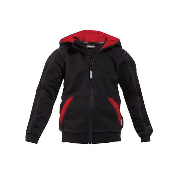 Dassy® Watson Kids Sweater met Lange Rits En Kap