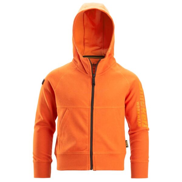 Snickers Jr Logo Full-Zip Hoodie