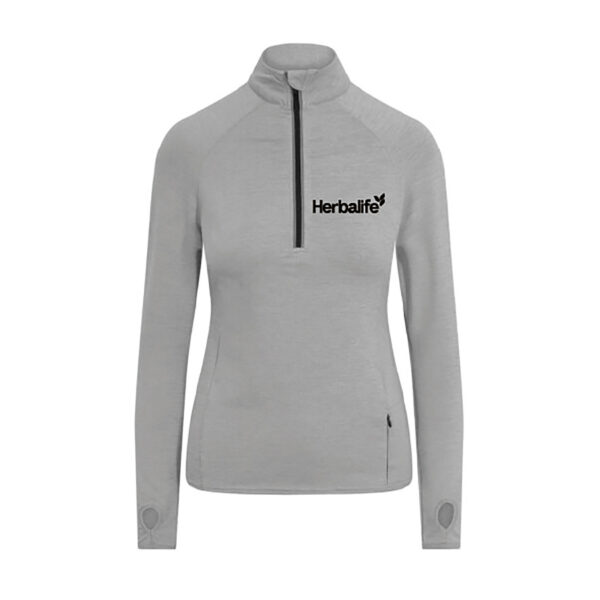 Herbalife Women's Cool Flex Long Half-Zip Top