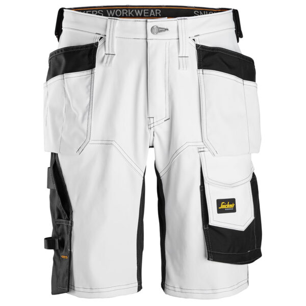 Snickers AllroundWork Stretch Loose Fit Korte Werkbroek met Holsterzakken